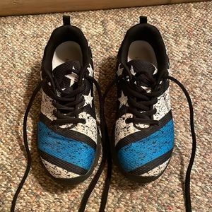 Thin Blue Line Sneakers/USA Sneakers